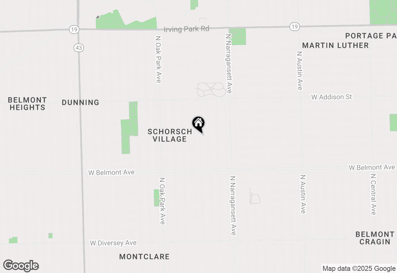 Map of 6551 W Roscoe Street, Chicago, IL 60634