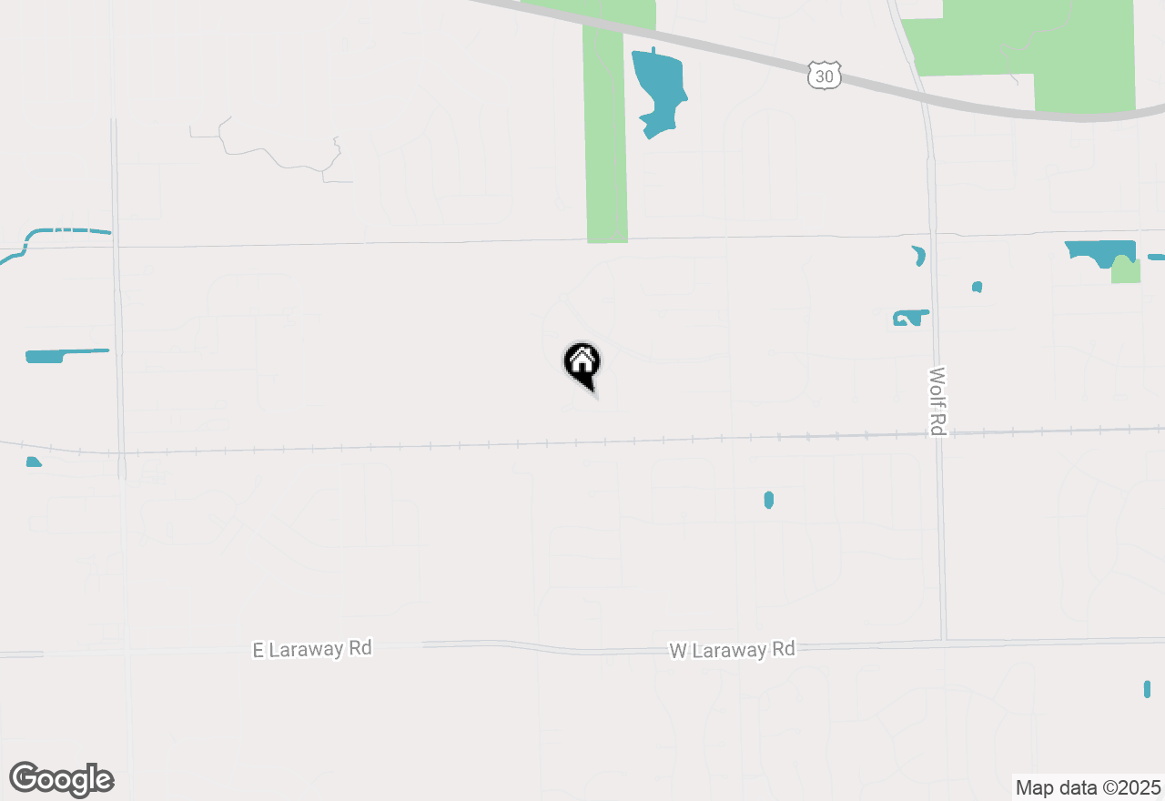 Map of 21809 Tower Bridge Drive, Mokena, IL 60448