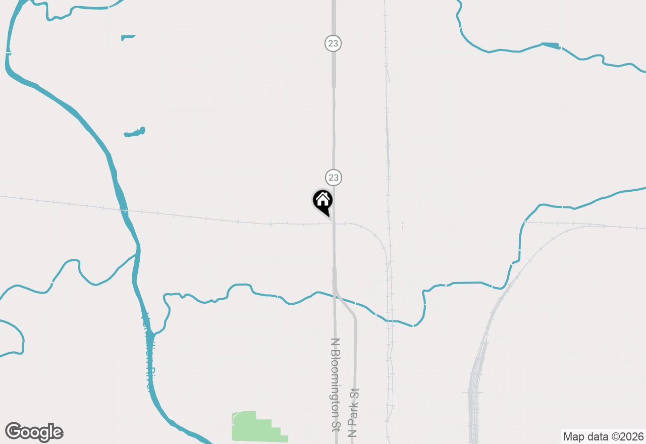 Map of 221 Lukins Street, Streator, IL 61364