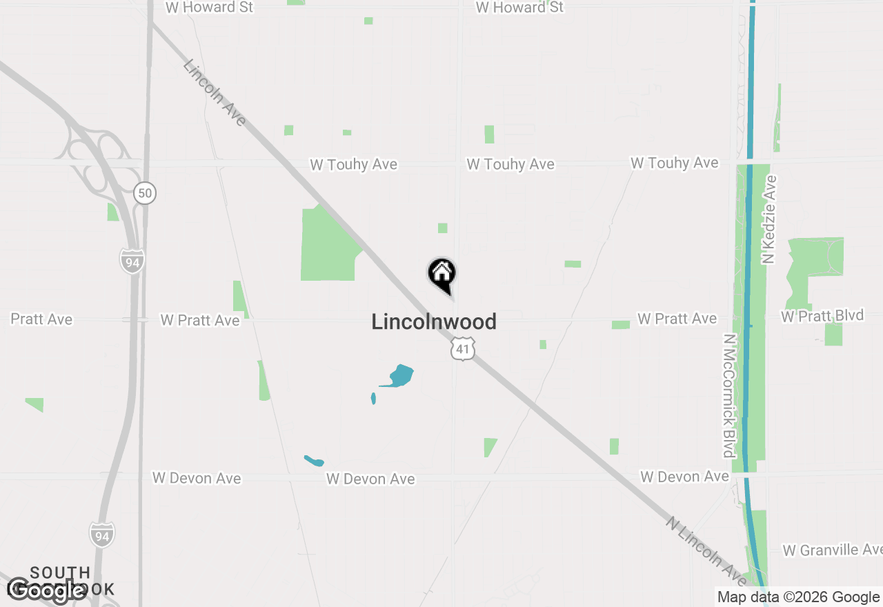Map of 6819 N Keystone Avenue, Lincolnwood, IL 60712