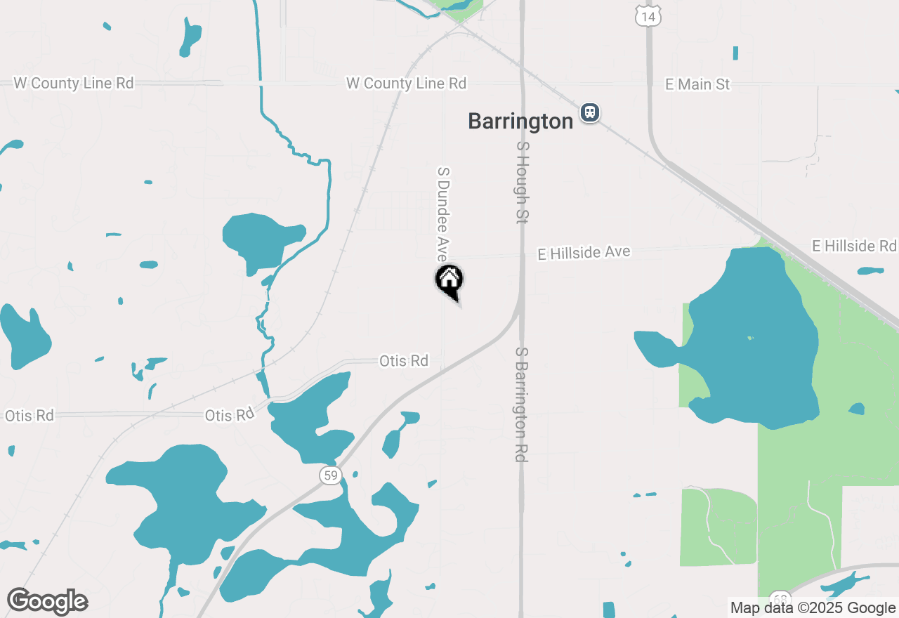 Map of 813 Dundee Avenue, Barrington, IL 60010