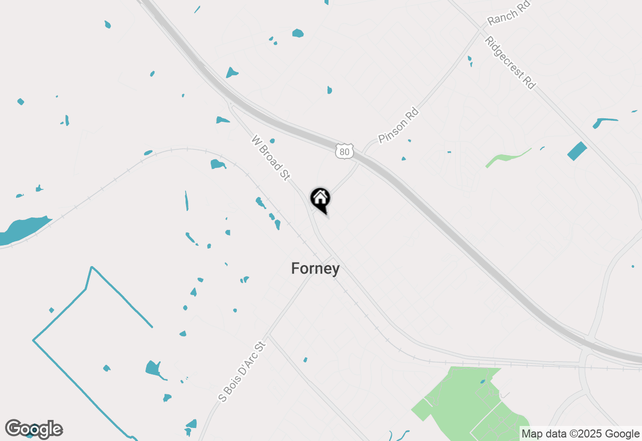 Map of 305 W Aimee Street, Forney, TX 75126