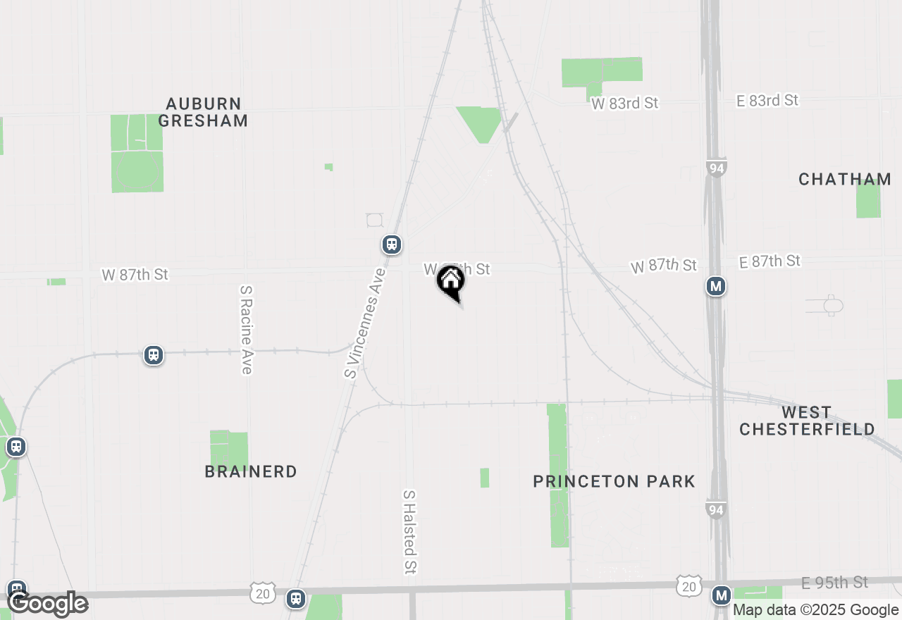 Map of 8805 S Union Avenue, Chicago, IL 60620