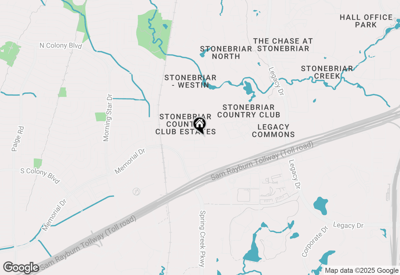 Map of 4648 Warwick Lane, Frisco, TX 75034