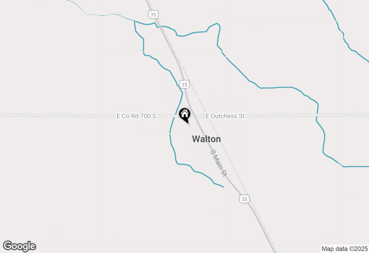 Map of 404 N Gretchen Street, Walton, IN 46994