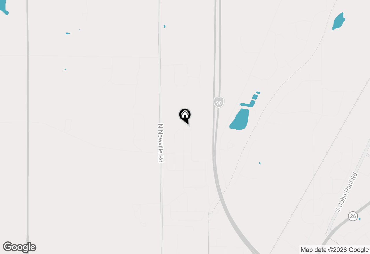 Map of 4991 Glacier View Drive, Milton, WI 53563