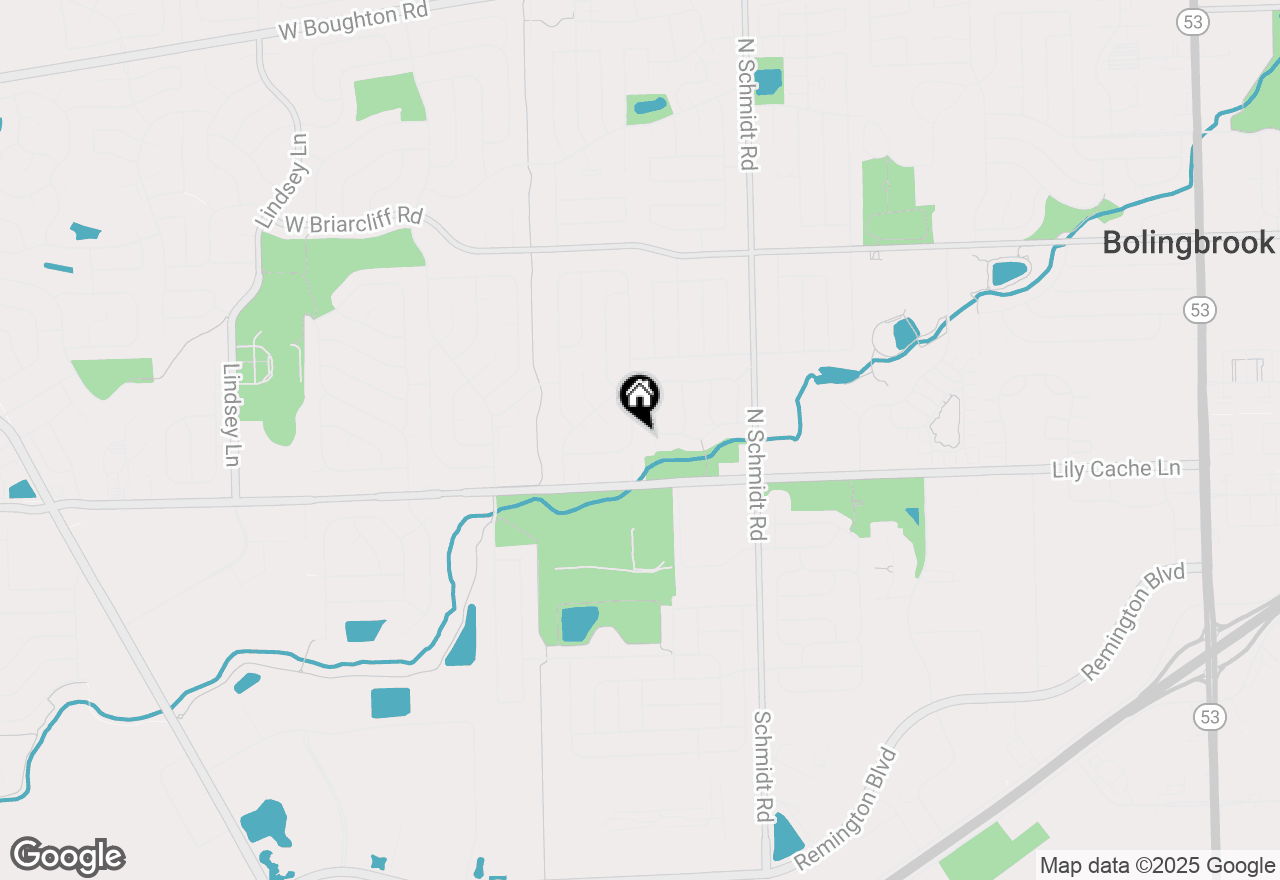 Map of 228 Galewood Drive, Bolingbrook, IL 60440