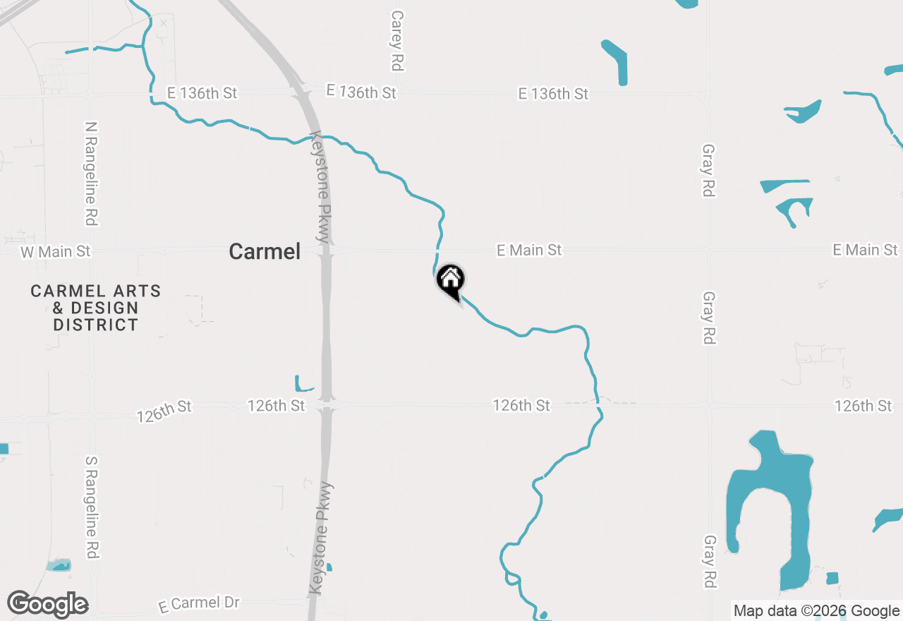 Map of 1415 Shadow Ridge Road, Carmel, IN 46280