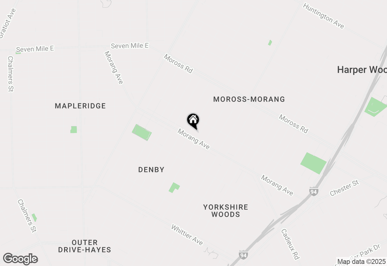 Map of 11828 Wayburn Street, Detroit, MI 48224