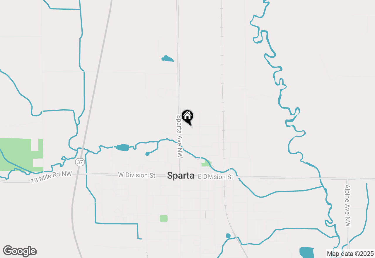 Map of 48 Carrie Street Nw, Sparta, MI 49345
