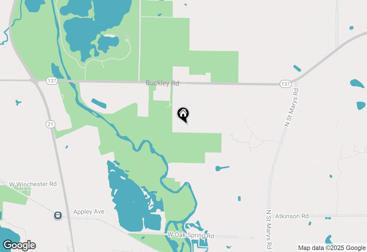 Map of 15670 W Sprucewood Lane, Libertyville, IL 60048