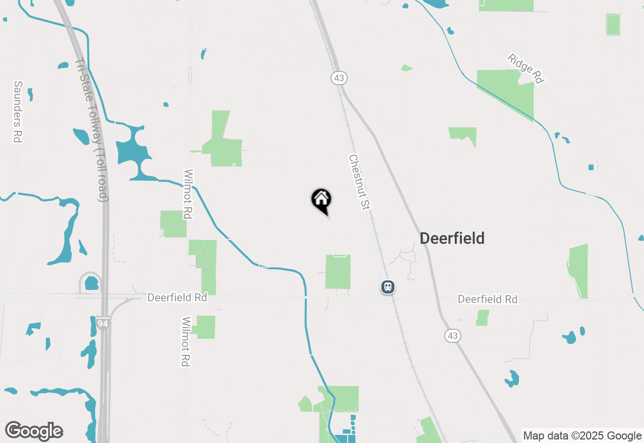 Map of 1046 Oakley Avenue, Deerfield, IL 60015