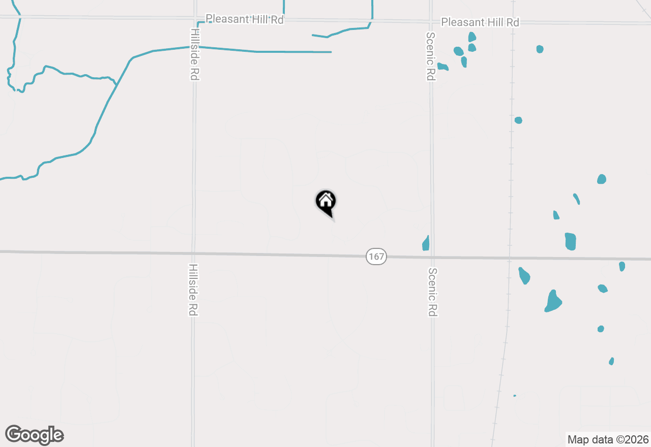 Map of 1753 Whispering Woods Ct, Richfield, WI 53076