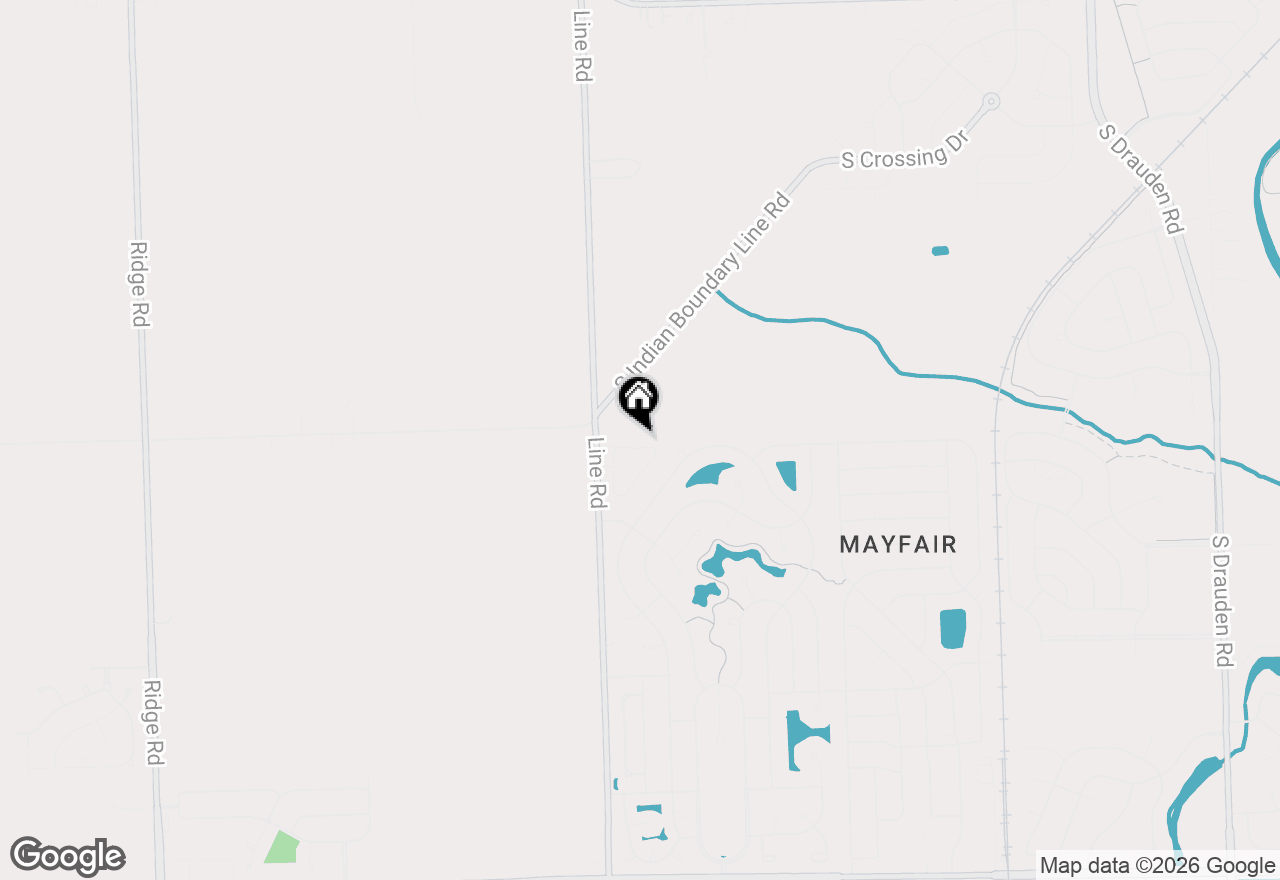Map of 6923 Clearwater Drive #CM04-2, Plainfield, IL 60586