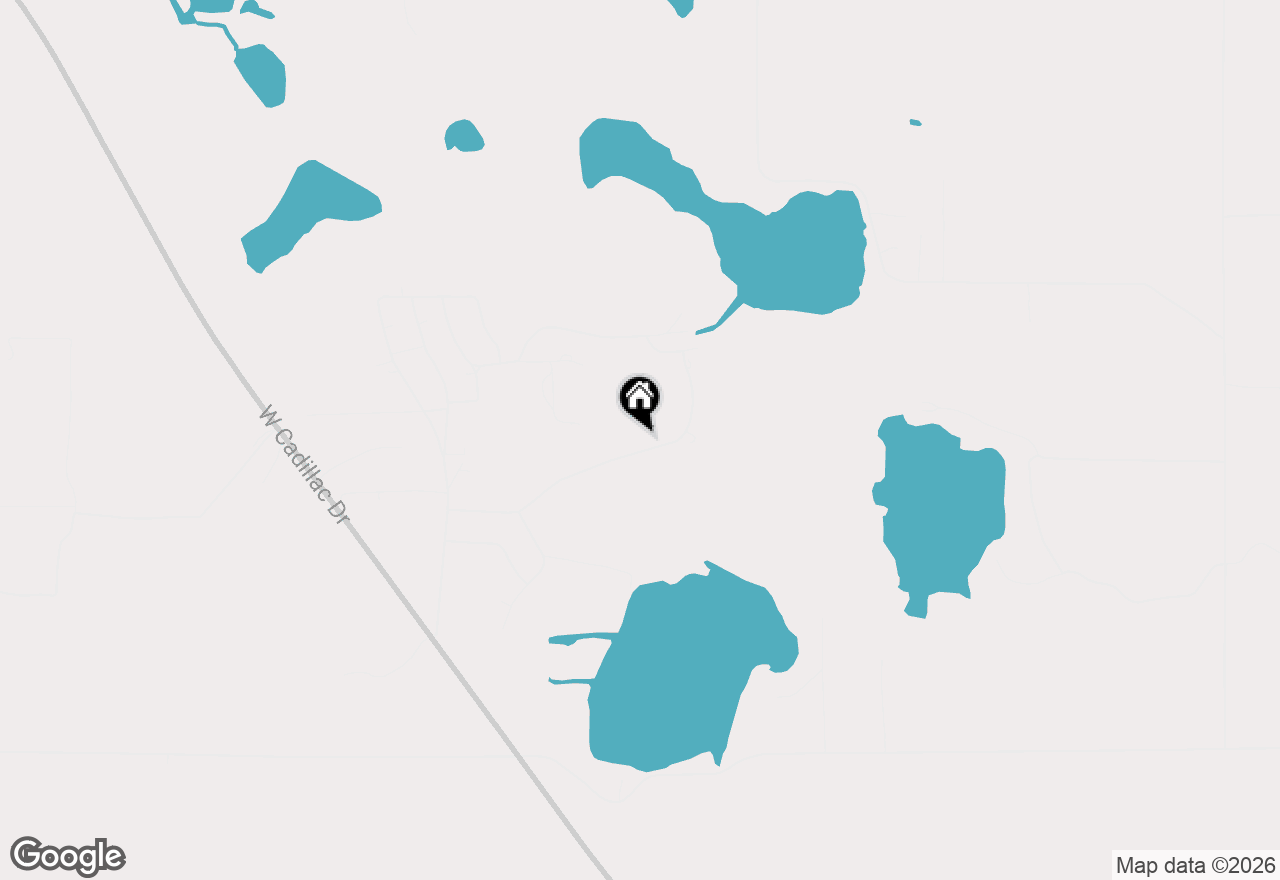 Map of 5059 Half Moon Trail, Lake, MI 48632