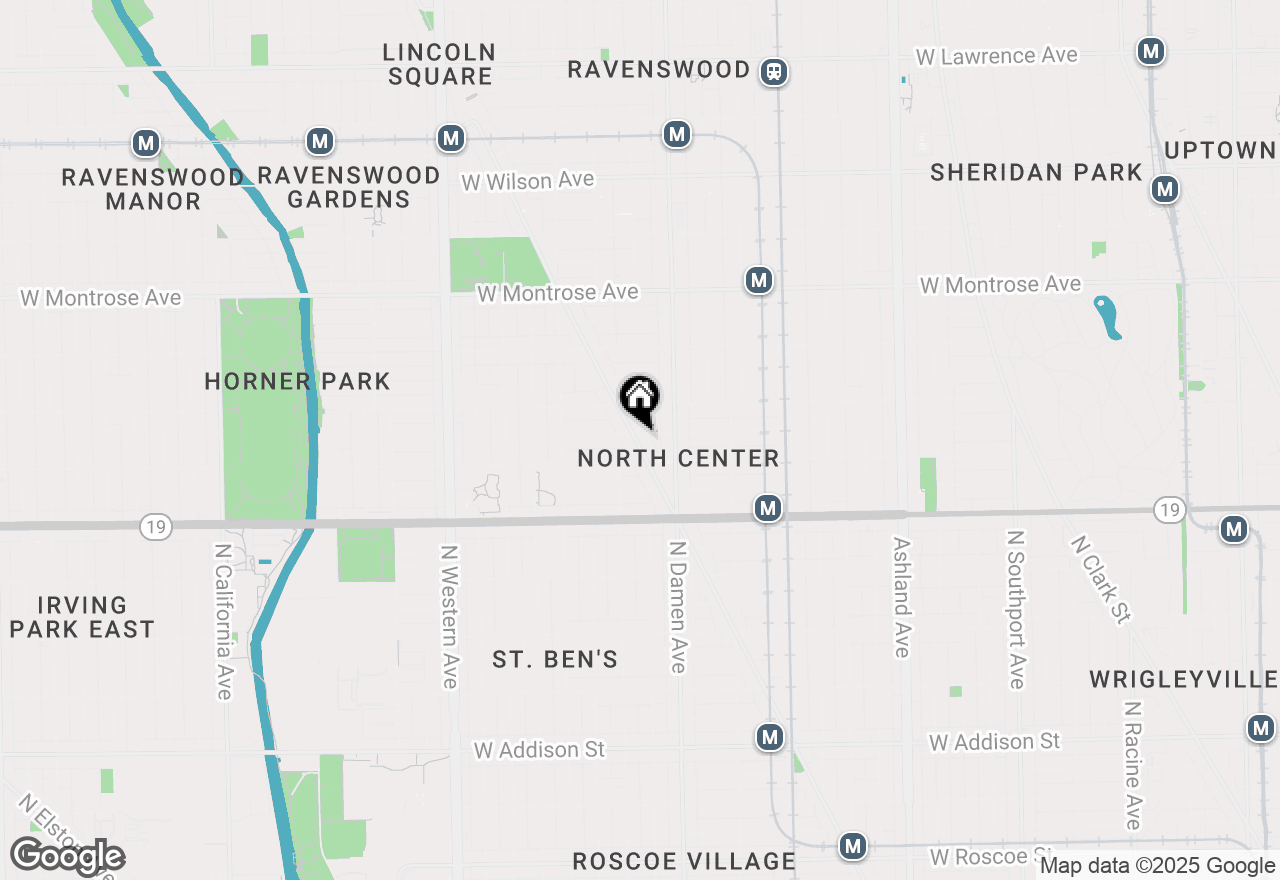 Map of 4127 N Lincoln Avenue, Chicago, IL 60618