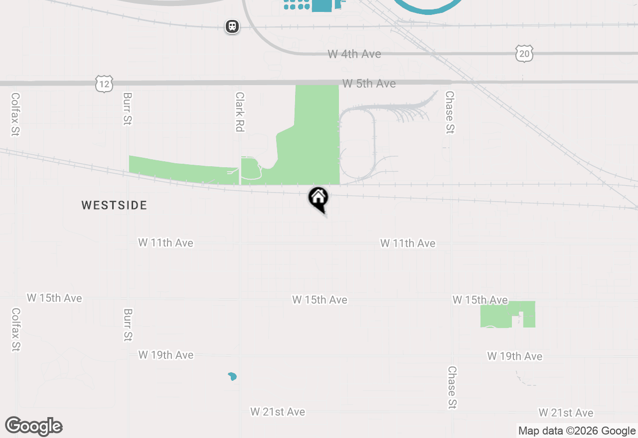 Map of 4013 W 10th Avenue, Gary, IN 46404