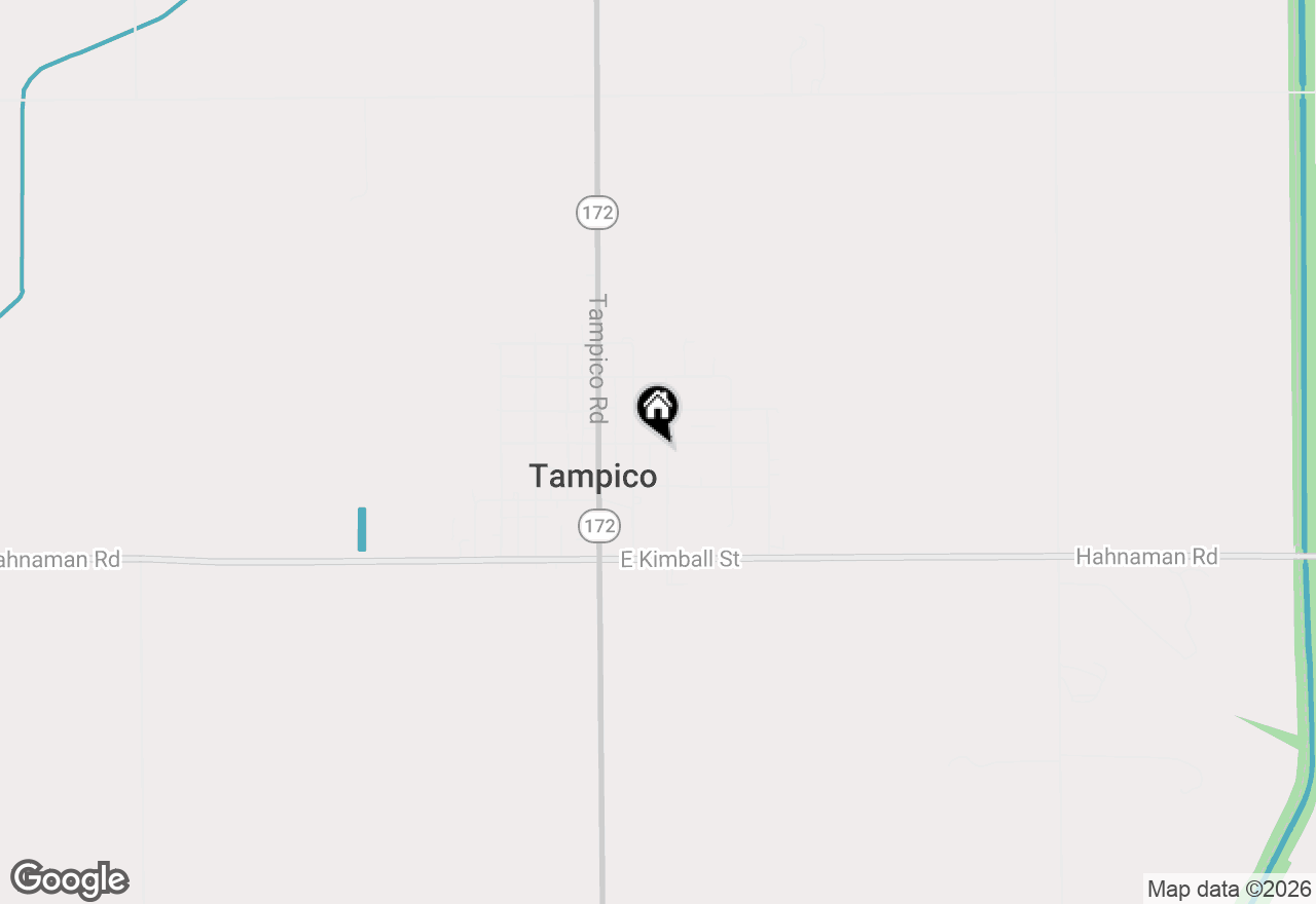 Map of 208 E Market Street, Tampico, IL 61283