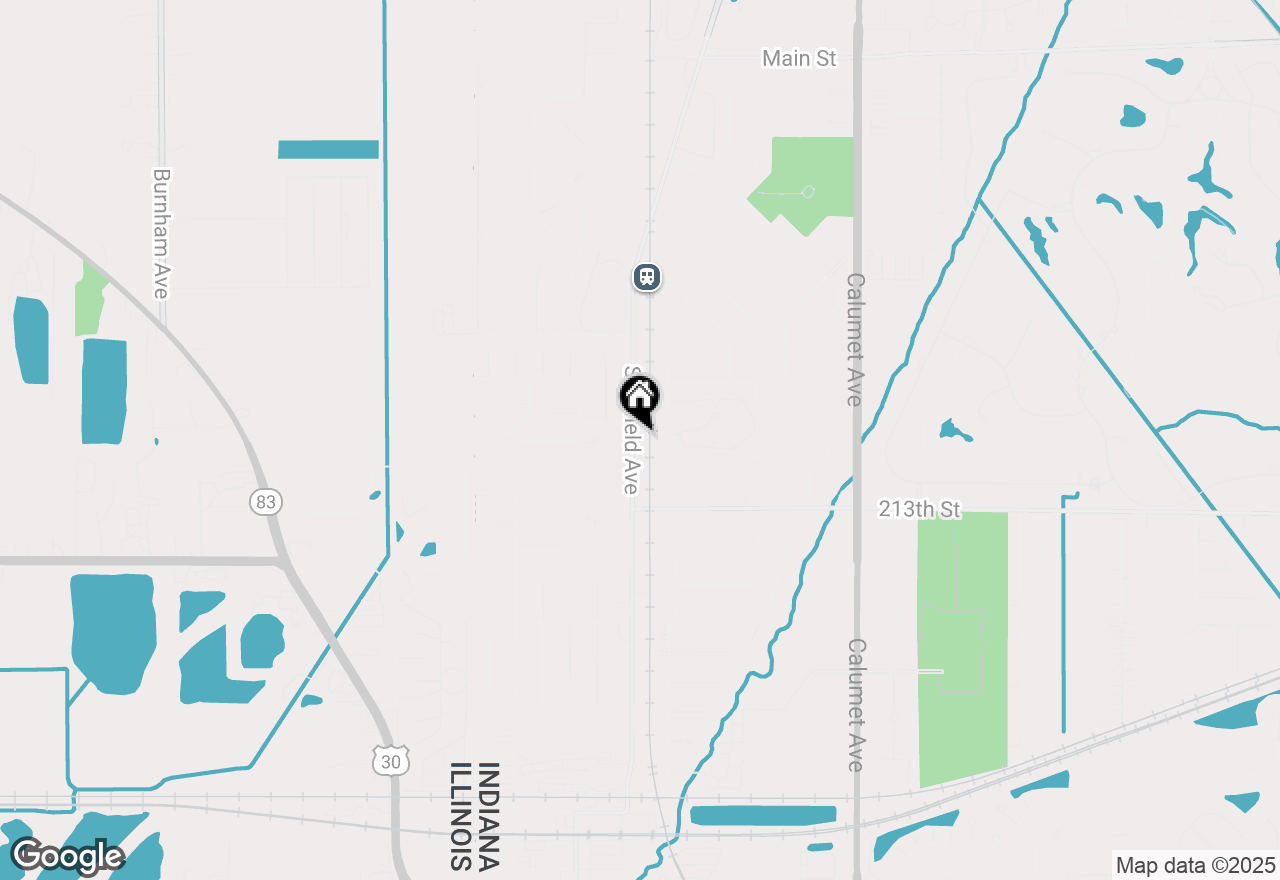 Map of 1203 Sheffield Avenue, Dyer, IN 46311