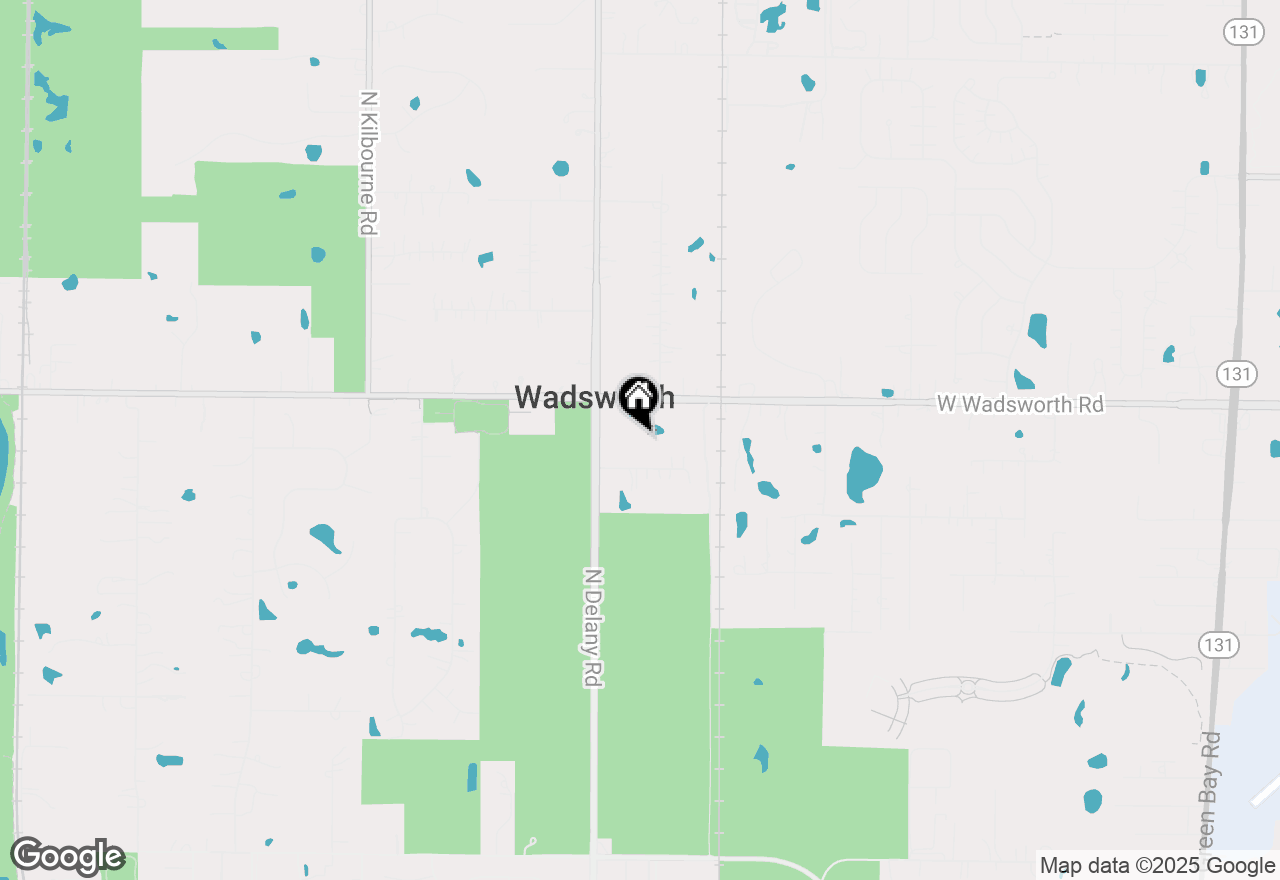 Map of 13910 W Elm Lane, Wadsworth, IL 60083