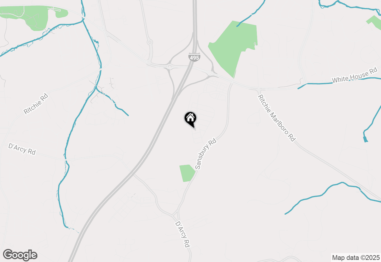 Map of 2005 Elmwood Park Drive, Capitol Heights, MD 20743