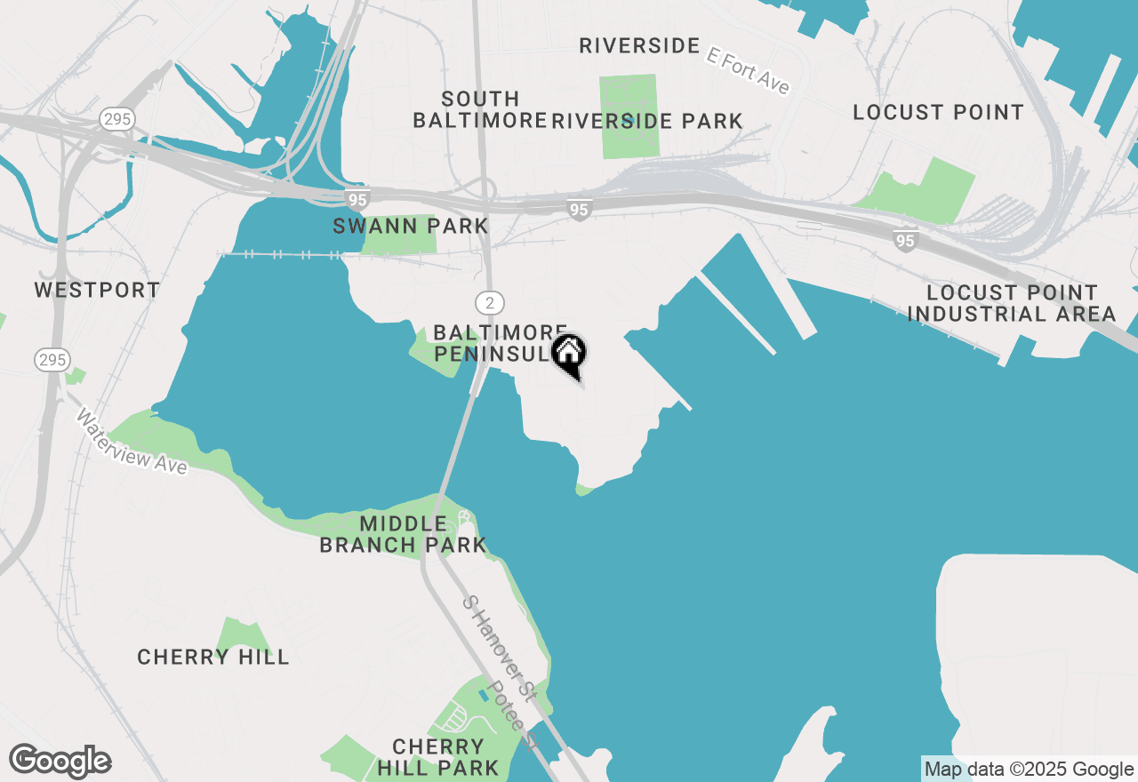 Map of 138 Crown Street, Baltimore, MD 21230