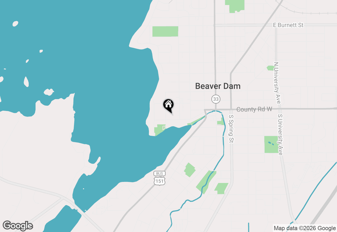 Map of 109 La Crosse Street, Beaver Dam, WI 53916