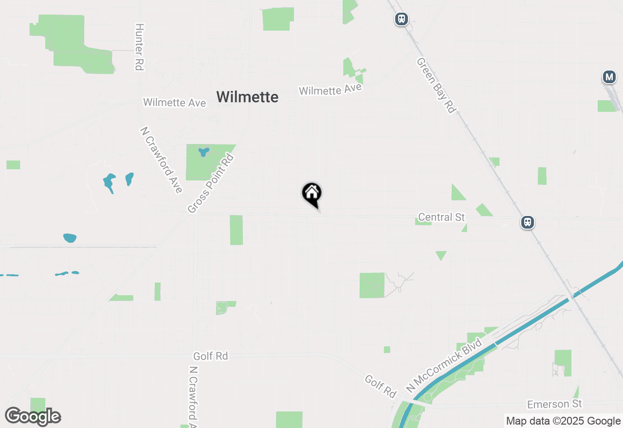 Map of 2951 Central Street #306, Evanston, IL 60201