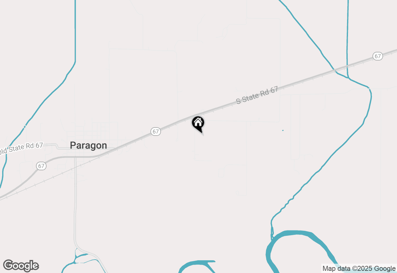 Map of 2071 S Friendship Drive, Paragon, IN 46166