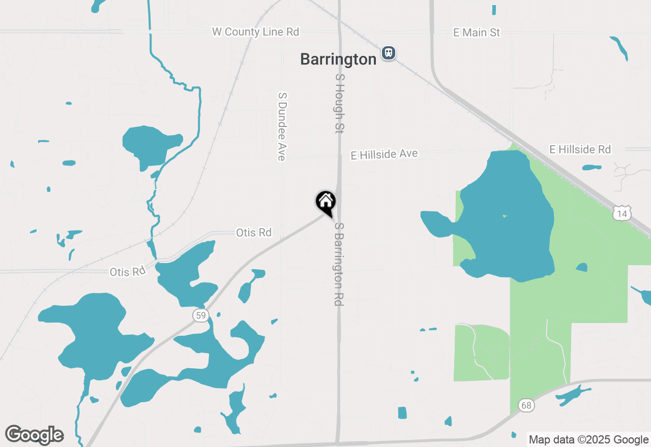 Map of 5 Hawthorne Road, Barrington, IL 60010