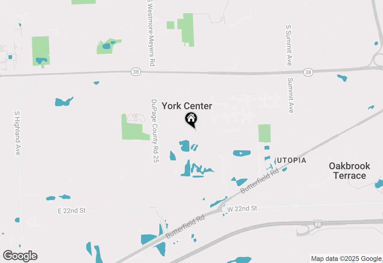 Map of 1575 S Addison Avenue, Lombard, IL 60148