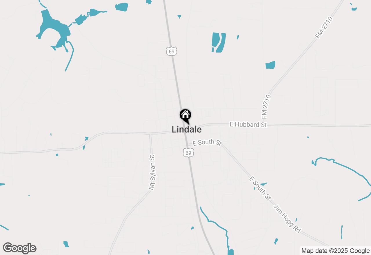 Map of 100 E Hubbard Street, Lindale, TX 75771