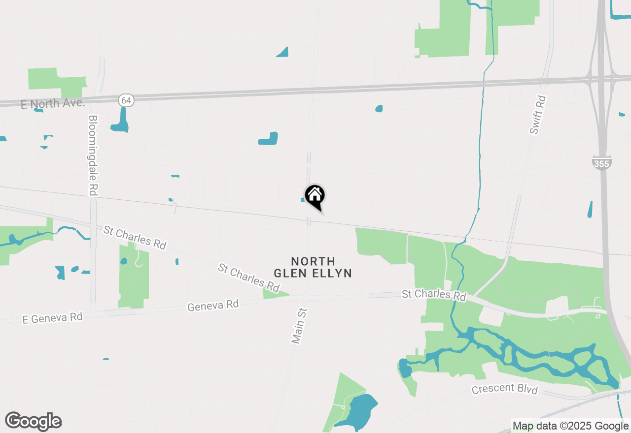 Map of 999 N Main Street, Glen Ellyn, IL 60137