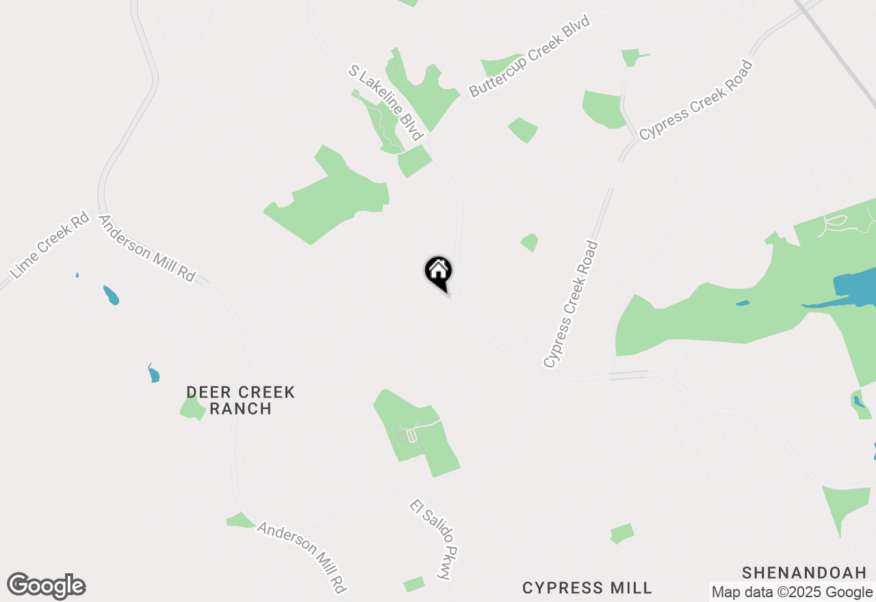 Map of 1603 Michael Robert Way, Cedar Park, TX 78613