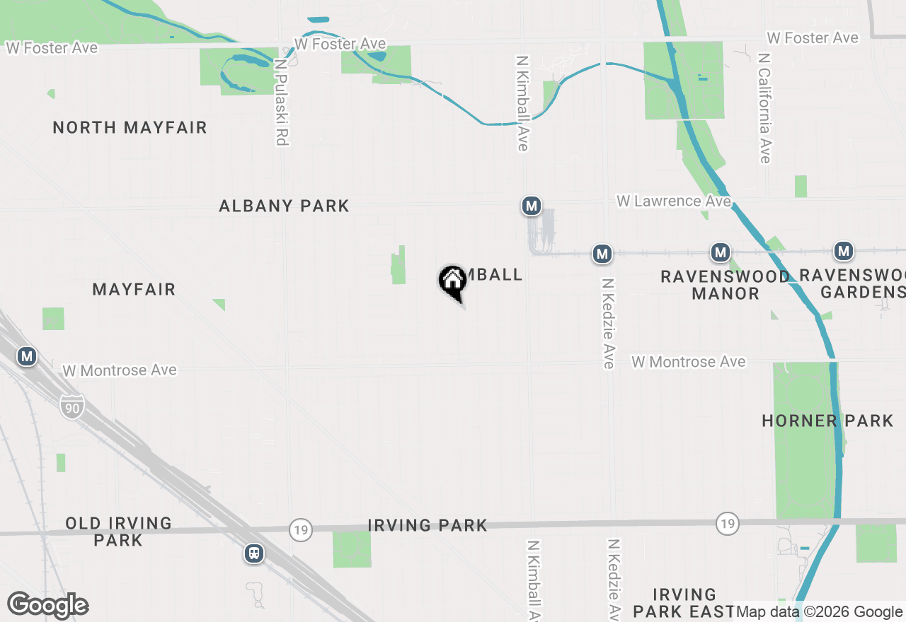Map of 4517 N Central Park Avenue #3E, Chicago, IL 60625