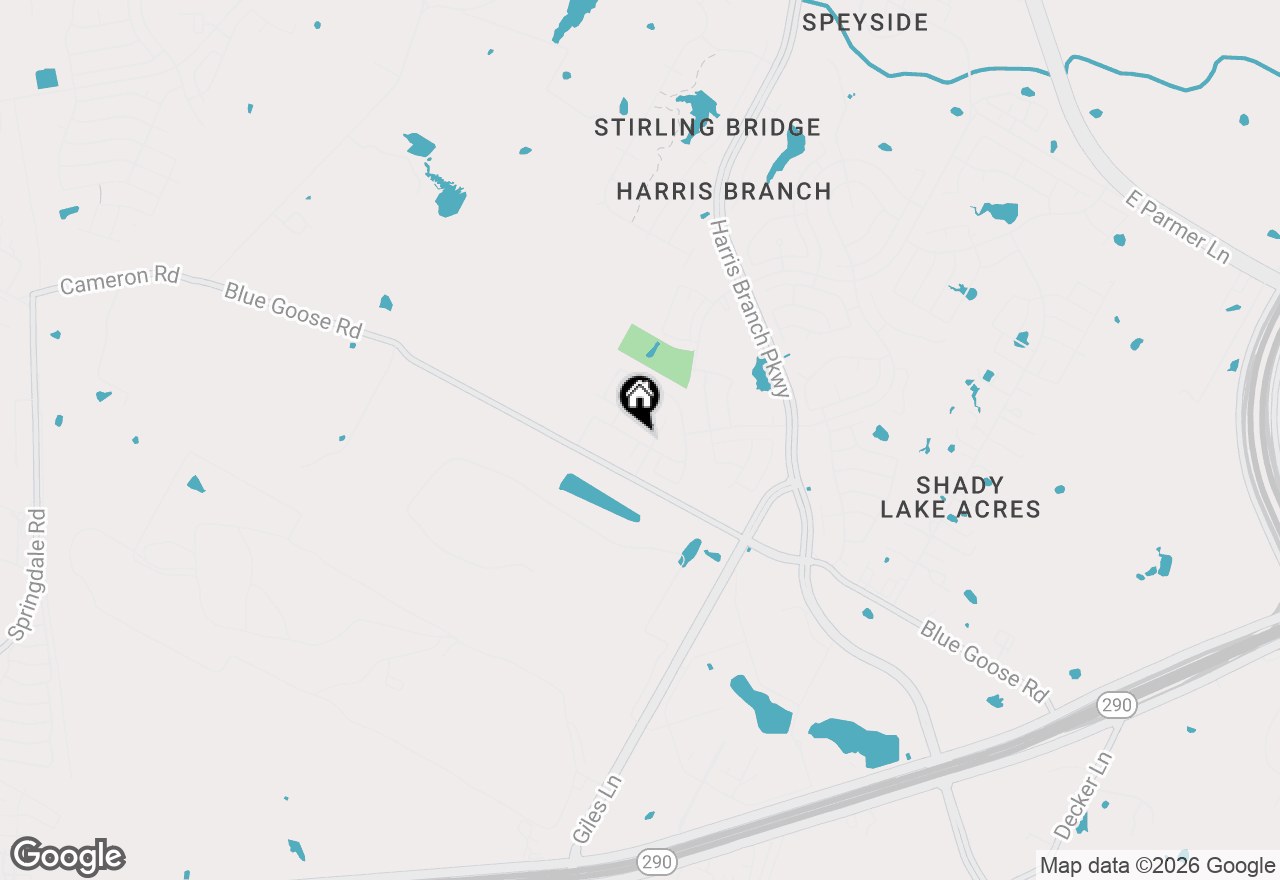 Map of 6412 Garden Rose Path, Austin, TX 78754