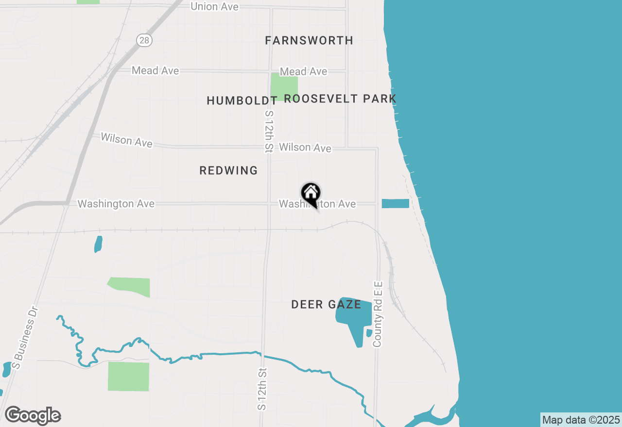 Map of 3422 S 10th St, Sheboygan, WI 53081