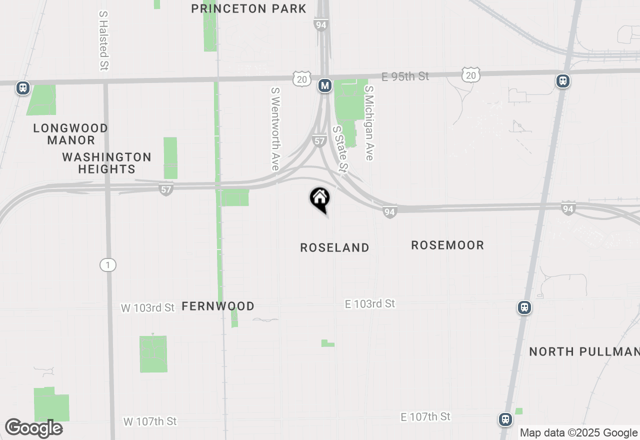 Map of 10000 S Lafayette Street, Chicago, IL 60628