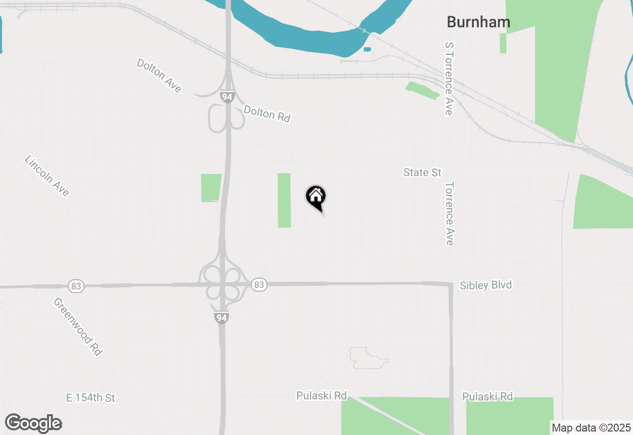 Map of 351 Clyde Avenue, Calumet City, IL 60409