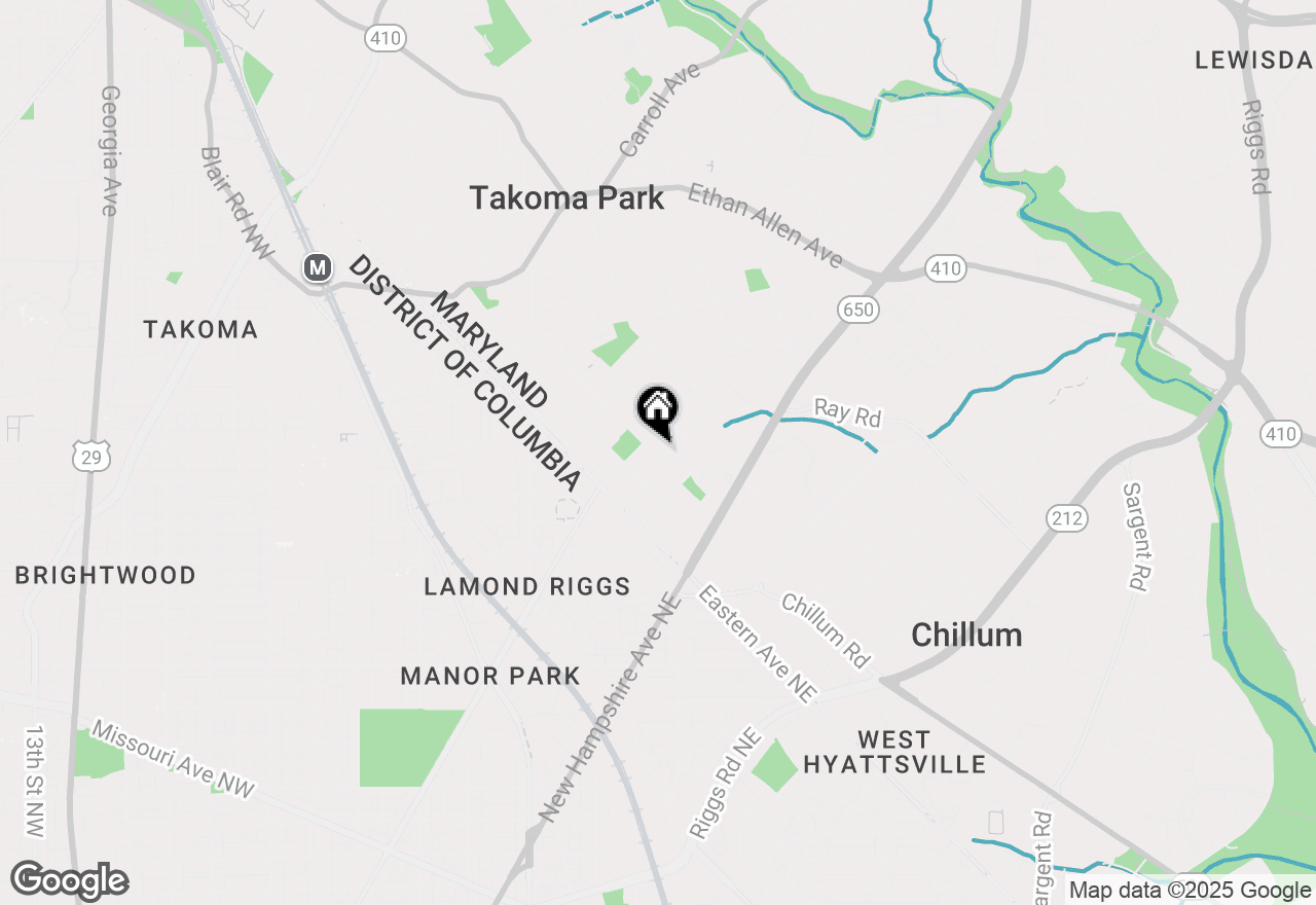 Map of 6405 Allegheny Avenue, Takoma Park, MD 20912