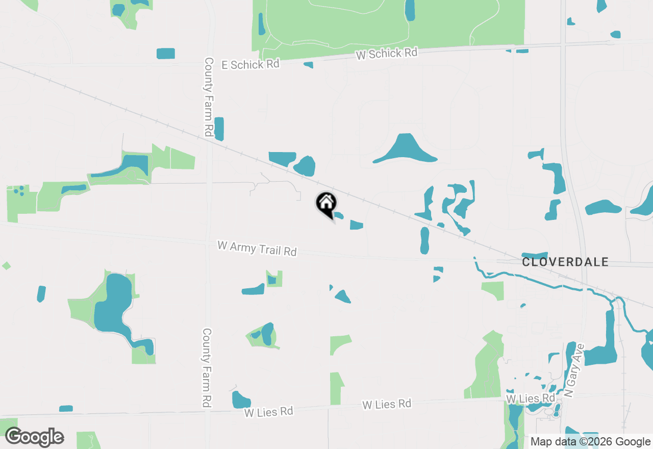 Map of 3845 Windjammer Lane, Hanover Park, IL 60133