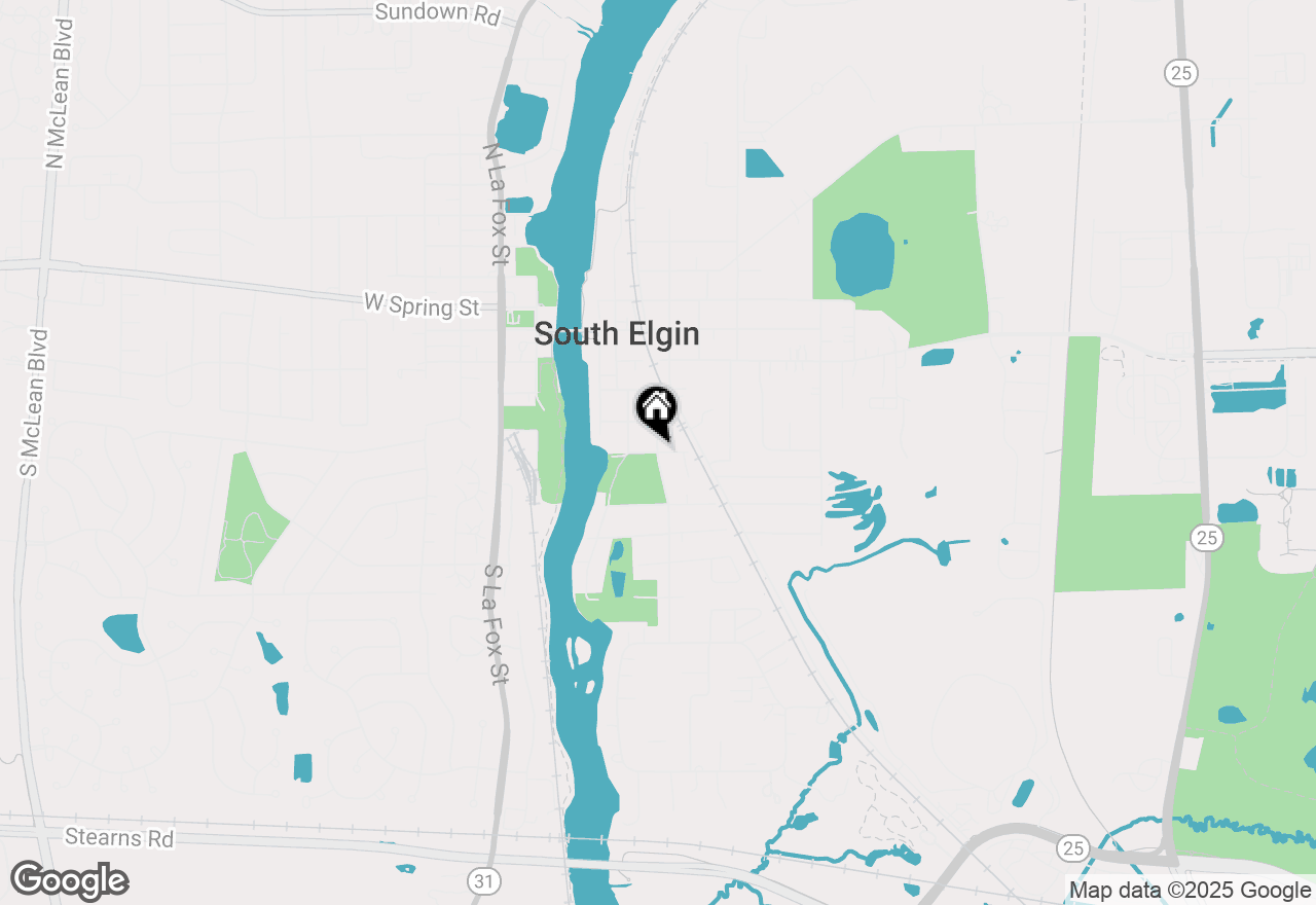 Map of 399 Fulton Street, South Elgin, IL 60177