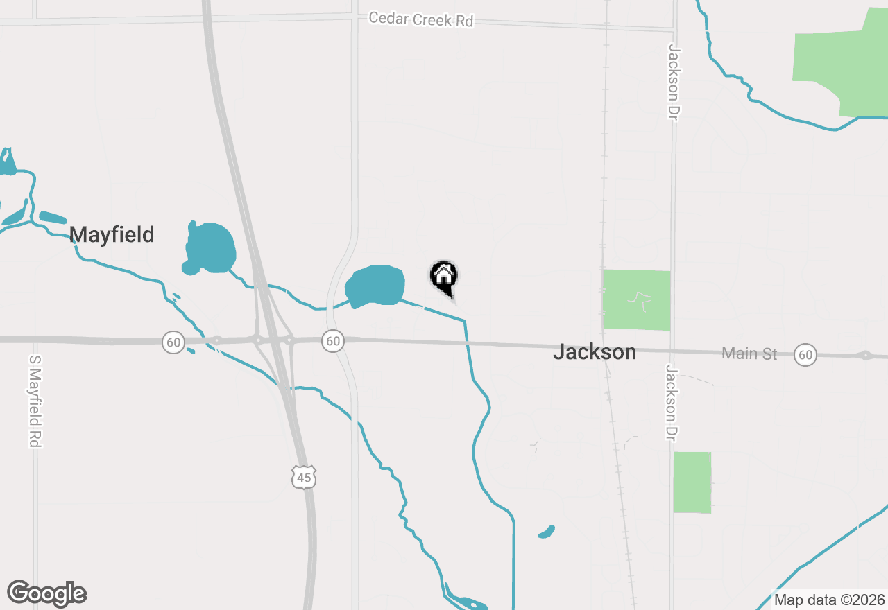 Map of N168W21700 Main Street #41, Jackson, WI 53037