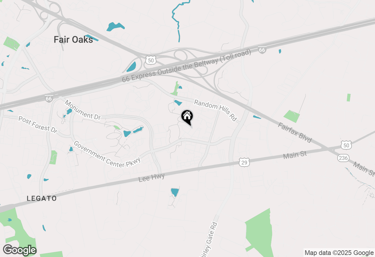 Map of 4040 Fairfax Center Hunt Trail, Fairfax, VA 22030