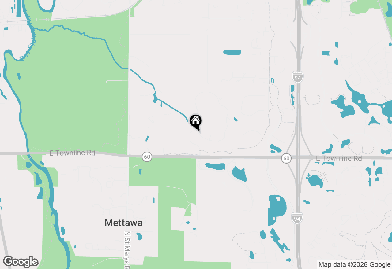 Map of 26403 N Farwell Road, Mettawa, IL 60045