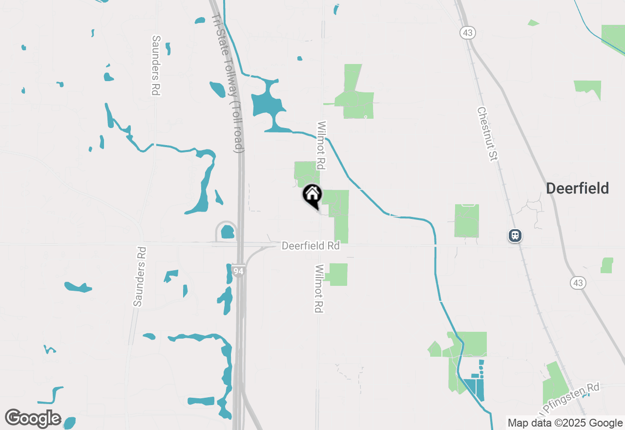 Map of 1610 Montgomery Road, Deerfield, IL 60015