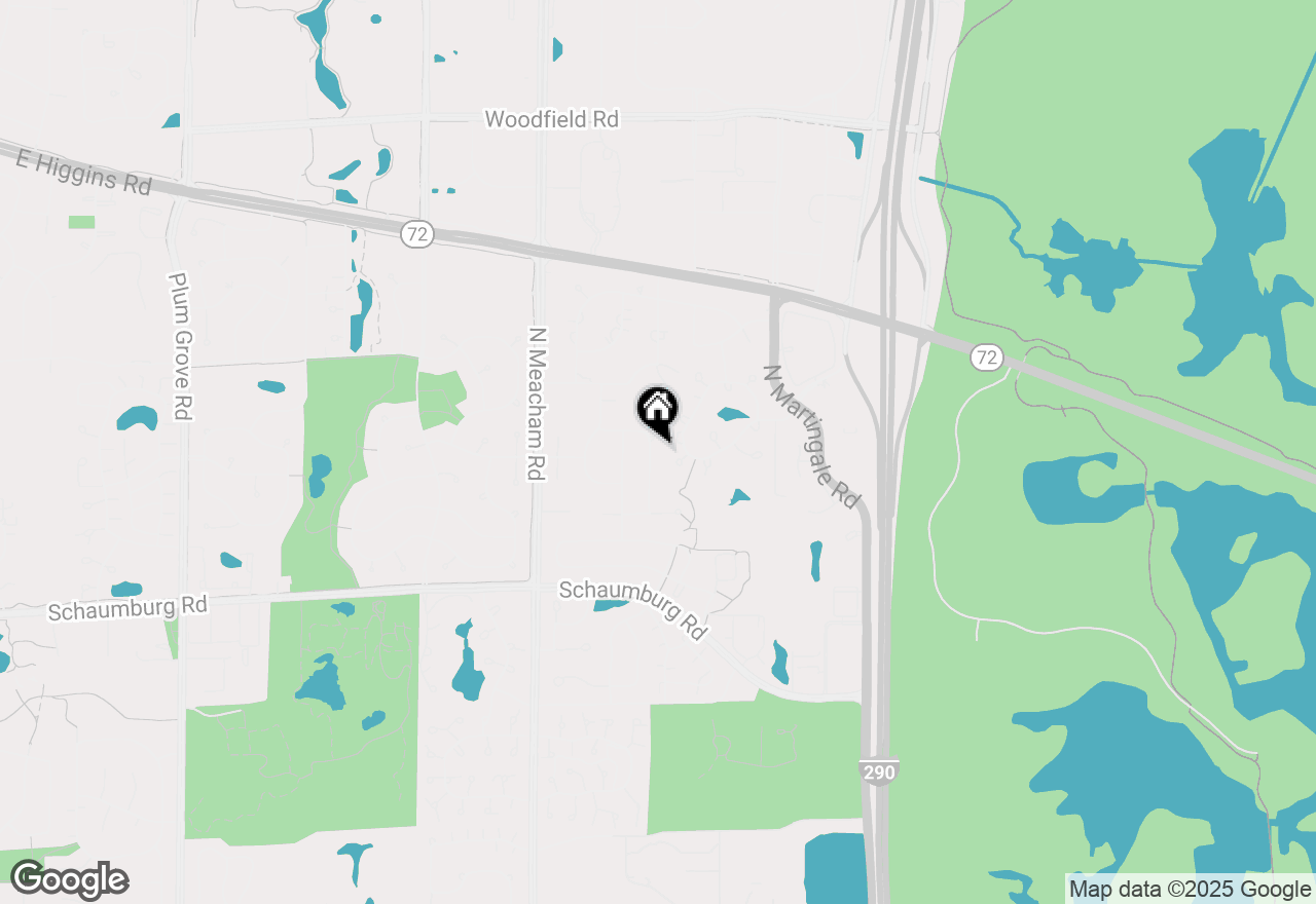 Map of 243 Southwick Lane, Schaumburg, IL 60173