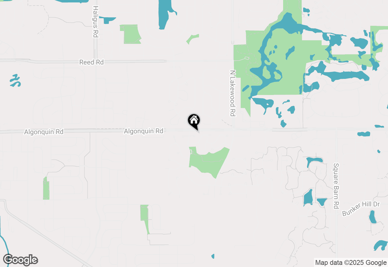 Map of 5 Annandale Court, Lake In The Hills, IL 60156