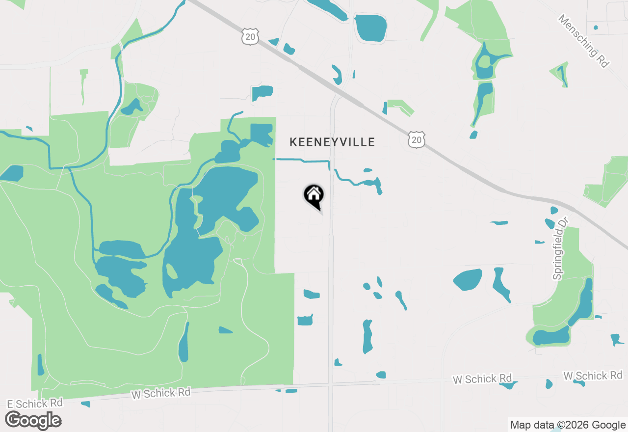 Map of 231 Biscayne Street, Bloomingdale, IL 60108