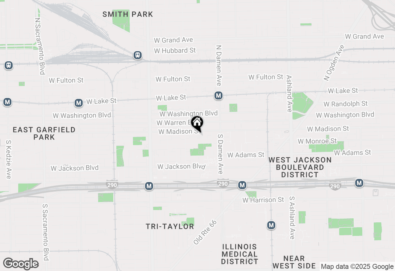 Map of 2127 W Madison Street #301, Chicago, IL 60612